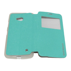 Easy Bear Leather cover Sarung Untuk Nokia Lumia N640 - Hijau Tosca