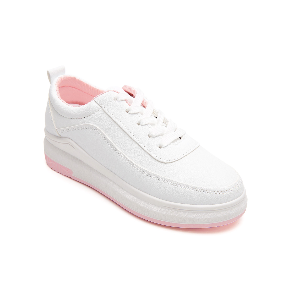PVN Suga Sepatu Sneakers Wanita Putih Pink 004 PVN Suga Sepatu Sneakers Wanita Putih Pink 004