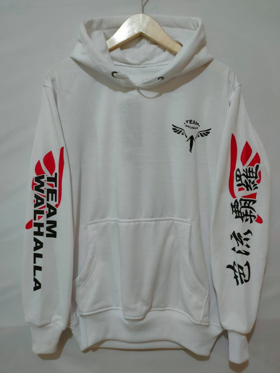 Jaket sweater valhalla/ sweter hoodie 