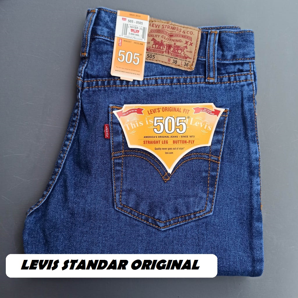 COD] celana jeans panjang pria model standar/CELANA JEANS PRIA PANJANG  /CELANA JEANS REGULER FIT /JEANS STANDAR HITAM PEKAT-BIRU AQUA-NAVY  BLUE/Celana Jeans Pria Standar Hitam / Celana Denim Pria / Celana Panjang  Pria