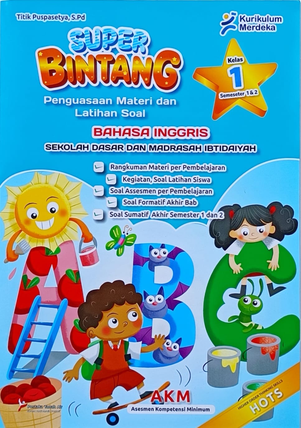 Super Bintang Buku LKPD/LKS Bahasa Inggris SDMI Kelas 1 2 3 4 5 6 ...