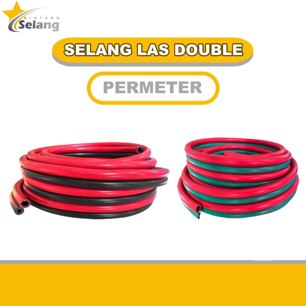SELANG LAS DOUBLE PER METER / SELANG LAS BLENDER METERAN / LAS LPG