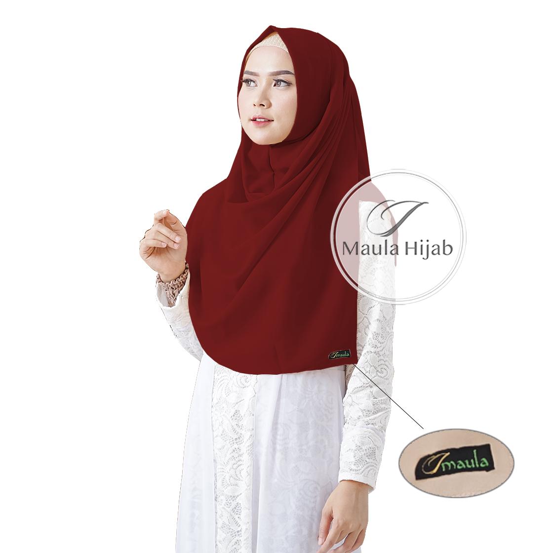 PASHMINA INSTAN Maula Hijab Kerudung Jilbab Terbaru 2019 Pasmina Pashmina Instan Pastan Sala Instant Diamond Medium Trend Style Lebaran Murah Tangan Pertama