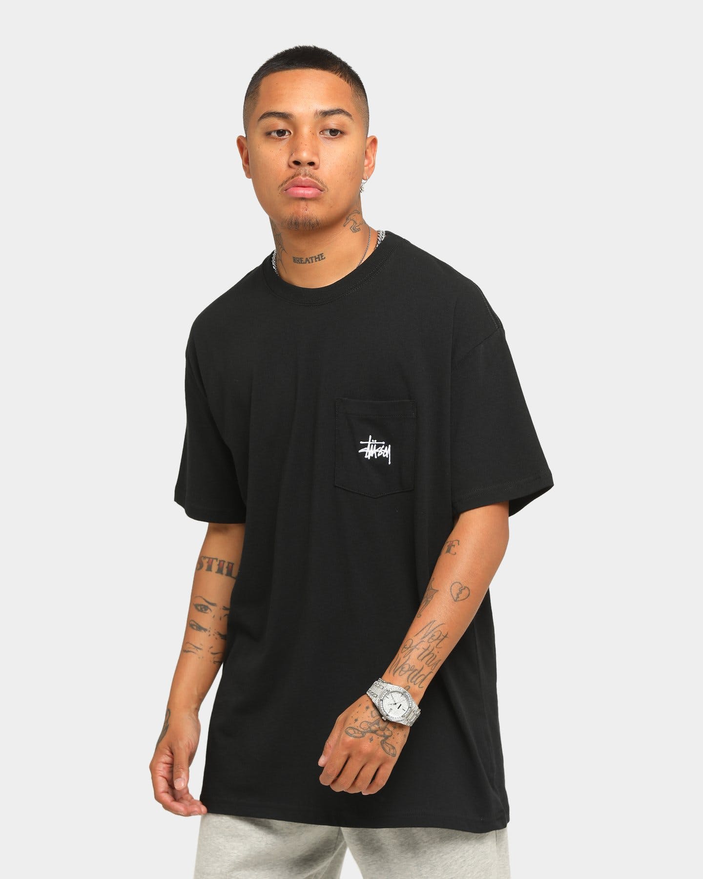 COD) KAOS STUSSY TSHIRT DISTRO BRANDED 