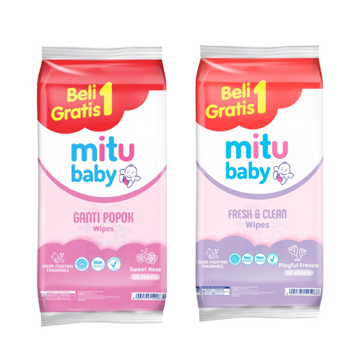 Mitu baby wipes ganti hot sale popok