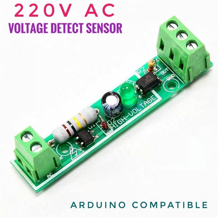 Sensor Detektor Tegangan 220V AC PLN Out 5V 3.3V untuk Arduino PLC Lazada Indonesia