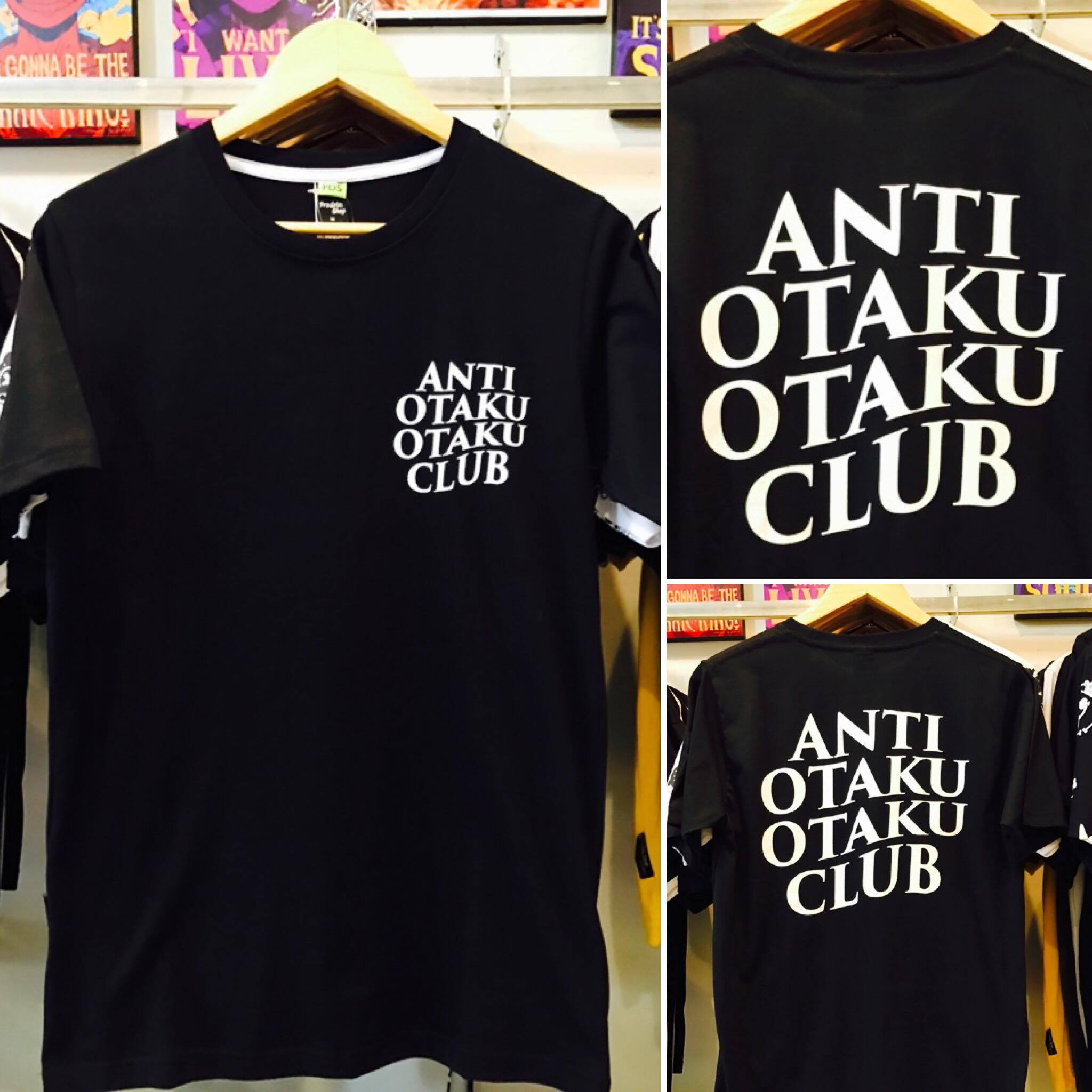 KAOS ANTI OTAKU CLUB | Lazada Indonesia