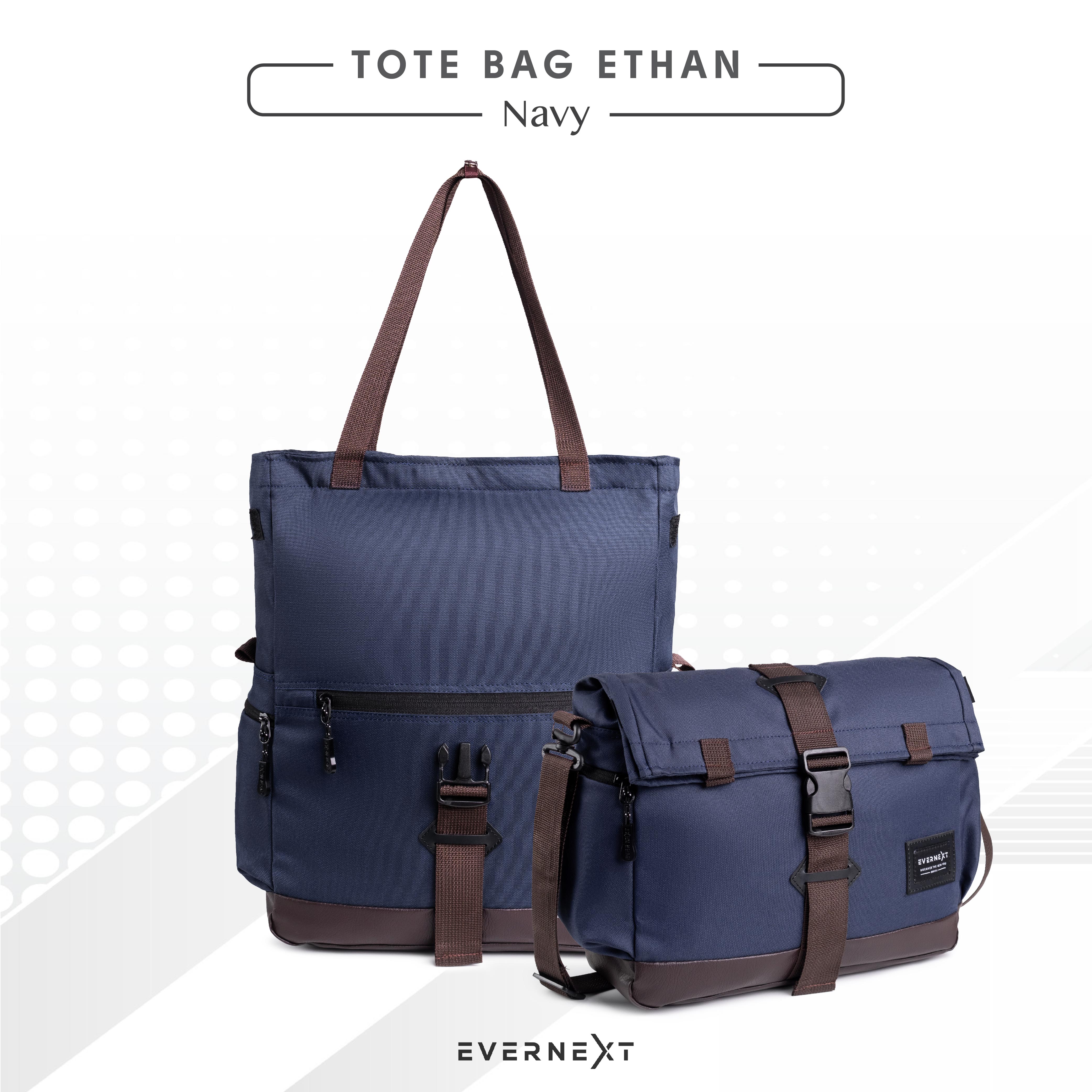 EVERNEXT TOTE BAG PRIA WANITA TAS JINJING ETHAN TAS LAPTOP PRIA