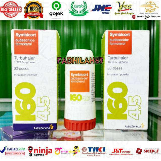 Obat Asma - Symbicort Budesonide/Formoterol 60 Doses (Turbuhaler 160/4.5)