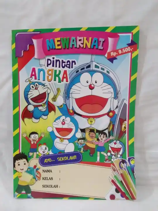 Buku Mewarnai Doraemon Membeli Jualan Online Buku Anak Anak Dengan Harga Murah Lazada Indonesia