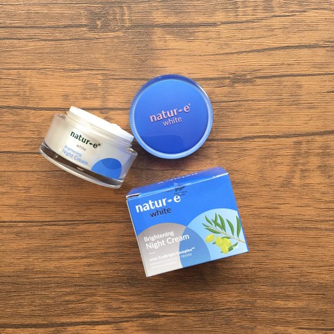 natur e brightening night cream