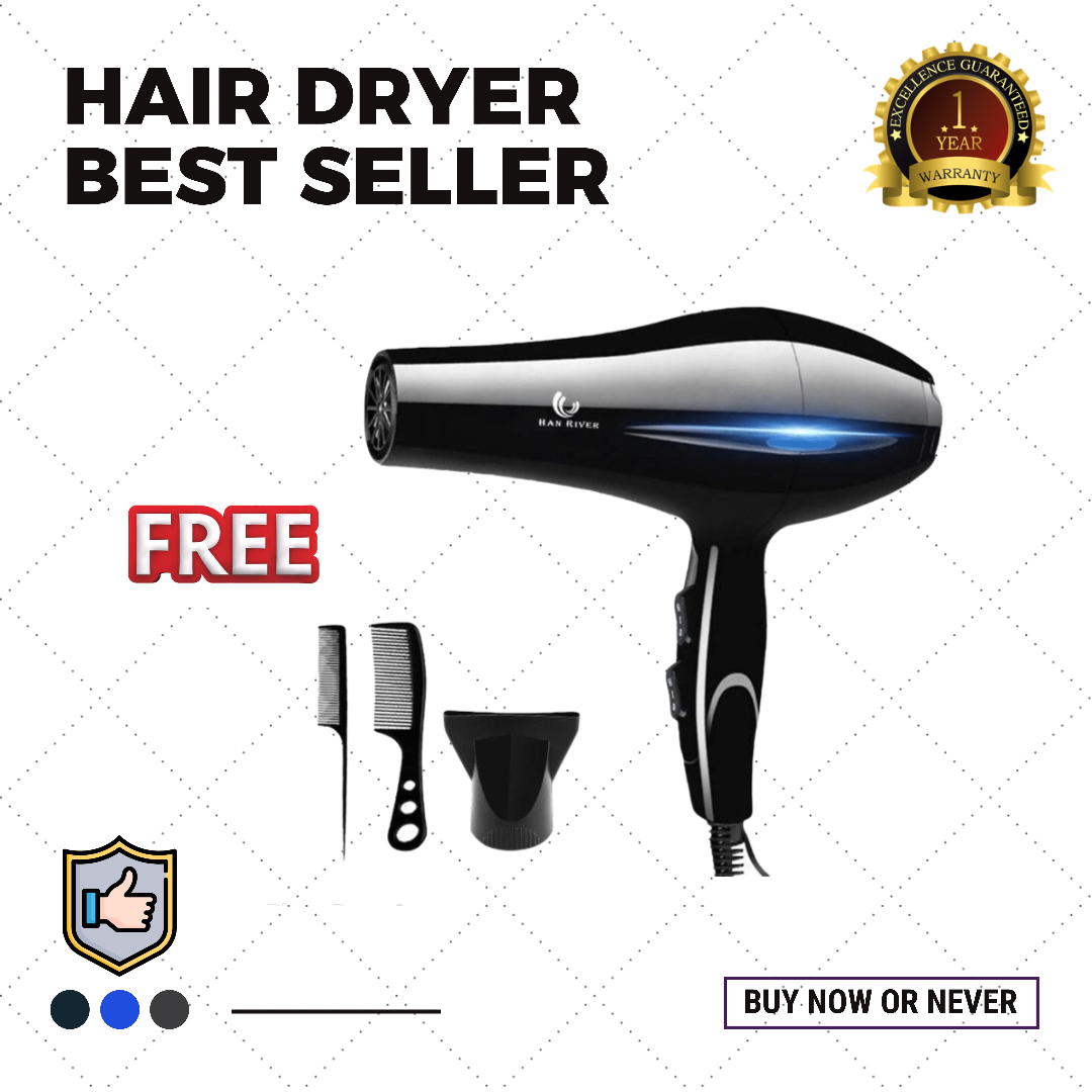 Original Hair Dryer Murah Harcoo Pengering Rambut Hair Dryer Hairdryer Hot and Cold Air 100% ORIGINAL Hemat Listrik