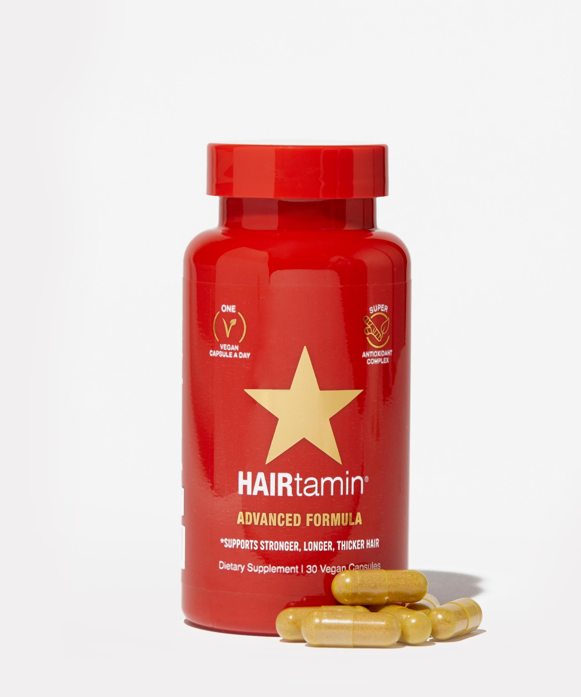(DIJAMIN ORIGINAL) HAIRtamin Advanced Formula Hair Vitamins USA 30 caps ...
