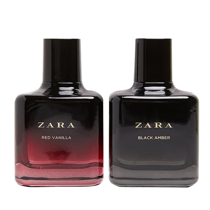 zara black amber and red vanilla perfume