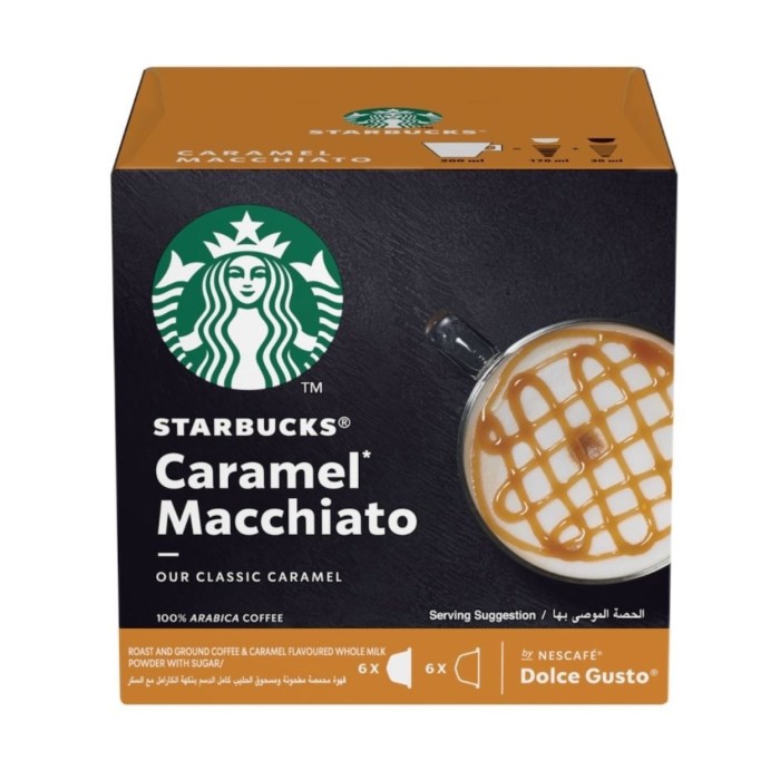 Dolce Gusto Starbucks Caramel Macchiato Coffee Capsules With Milk | Lazada  Indonesia