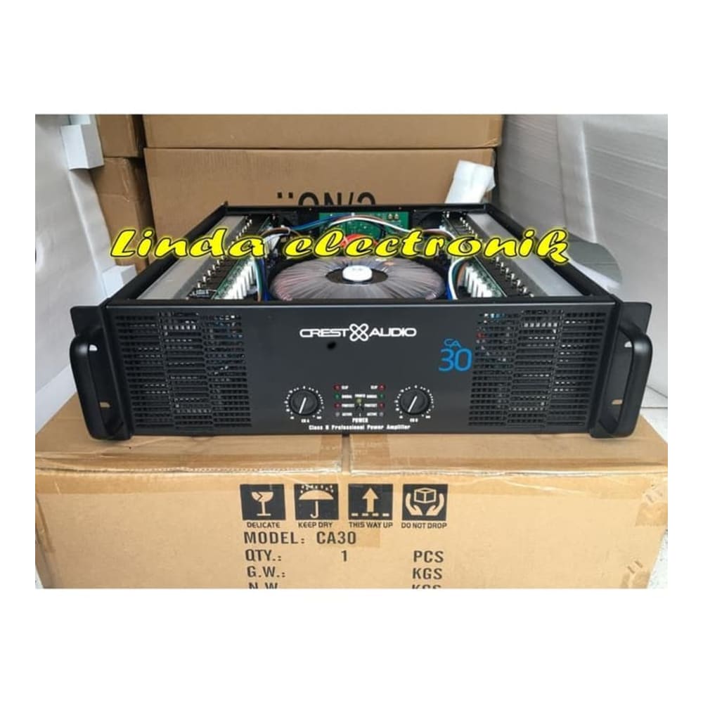 power amplifier crest audio ca30 crestaudio ca 30 body panjang Lazada