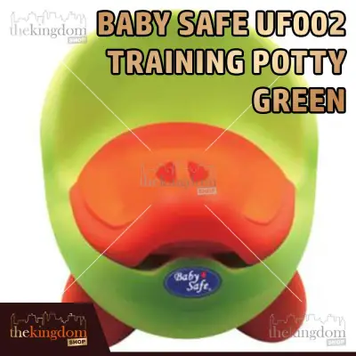 Baby Safe UF002 Training Potty Green Toilet Pispot Jamban WC Anak Hijau BabySafe