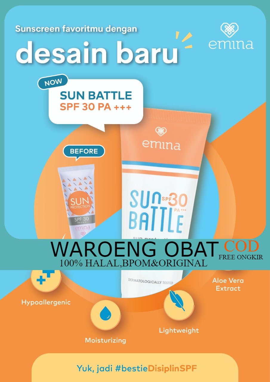 EMINA Sun Protection SPF 30 PA+++ 60ml / Sunscreen / Sunblock Lazada