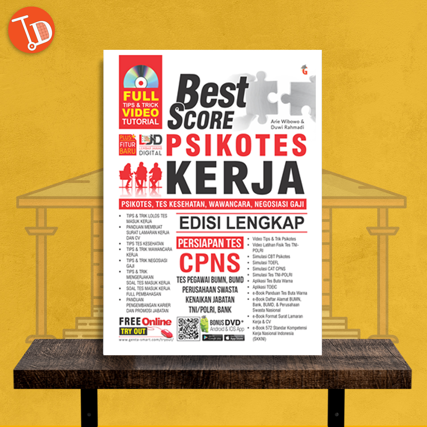 Buku Tes Psikotes Best Score Psikotes Kerja Lazada Indonesia