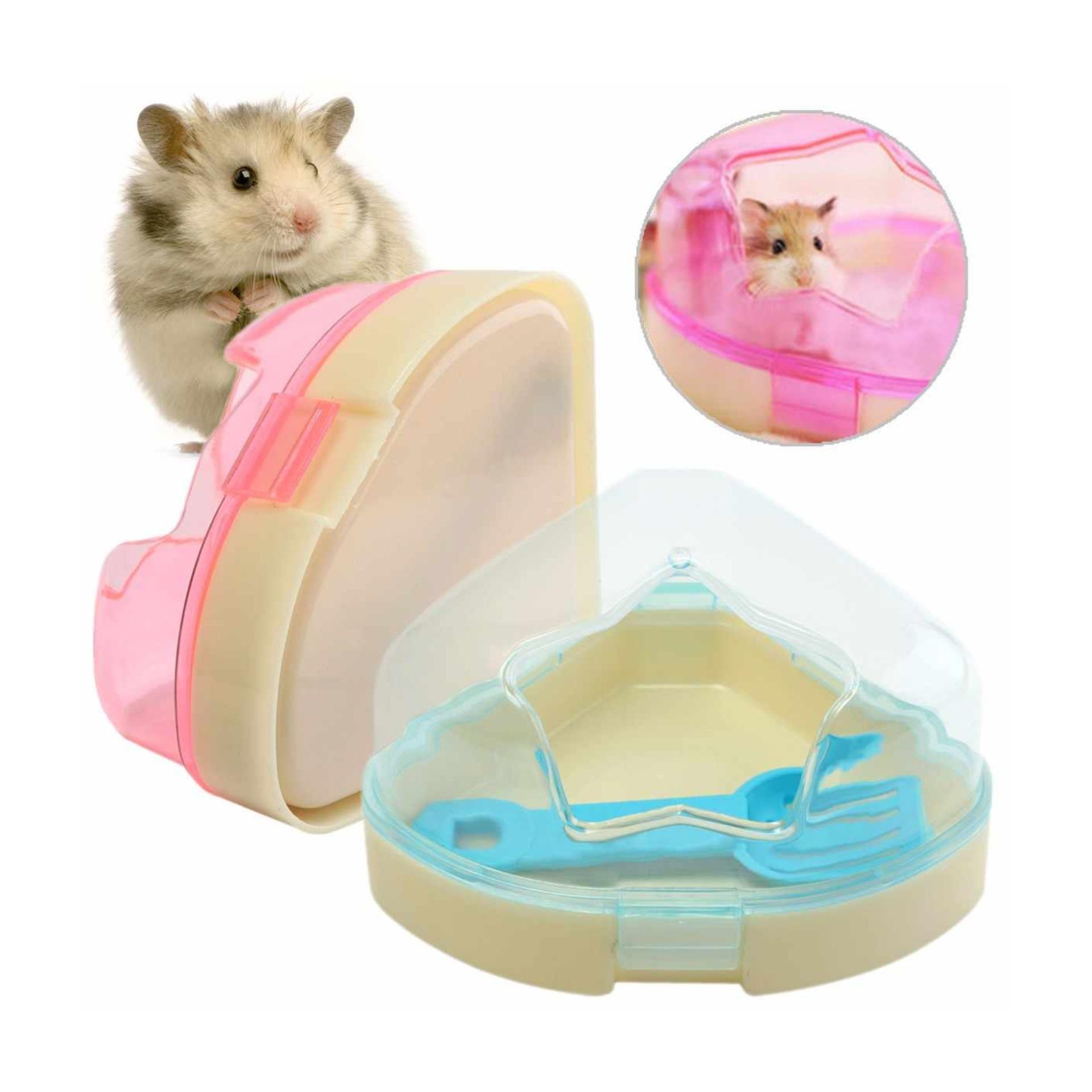 RUMAH HAMSTER HAMSTER BATH ROOM WARNA HIJAU Lazada Indonesia