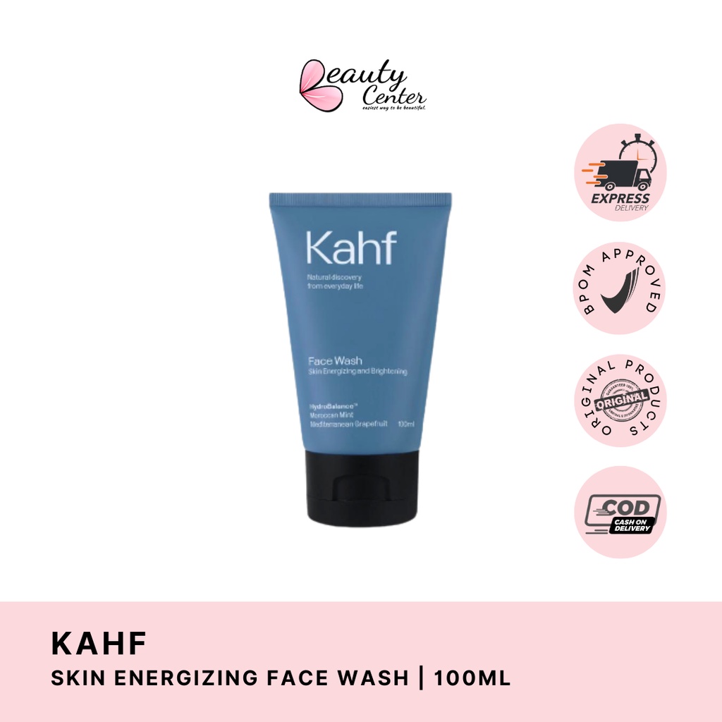 Kahf Skin Energizing & Brightening Face Wash 100ml Lazada Indonesia