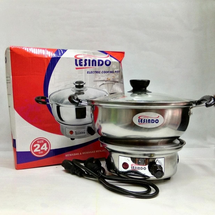 lesindo electric cooking pot