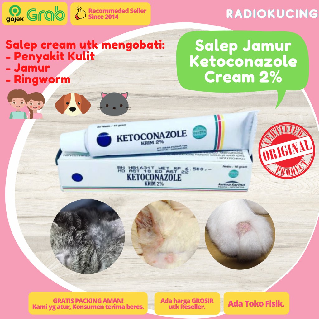 Salep Krim Ketoconazole Cream 2 Obat Penyakit Kulit Jamur Ringworm