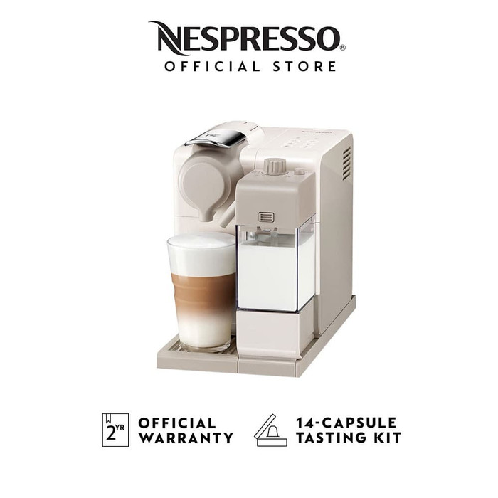 Free Ongkir!!) Nespresso Lattissima Touch F321Wh Coffee Machine, White  (Mesin Kopi) !!! | Lazada Indonesia