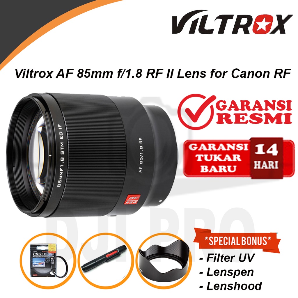 Lens Canon 85mm Rf Lensa Viltrox AF 85mm RF II Lens For Canon RF