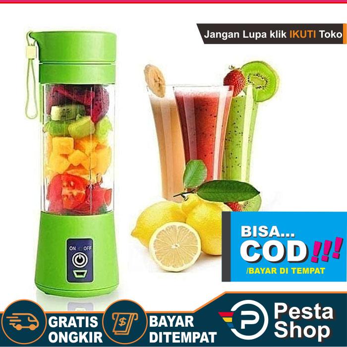 BEST SELLER BISA COD - Shake N Go Blender Portable Rechargeable PROMO, DISKON, HARGA TERLARIS DAN TERMURAH BAYAR DI TEMPAT - PESTA SHOP