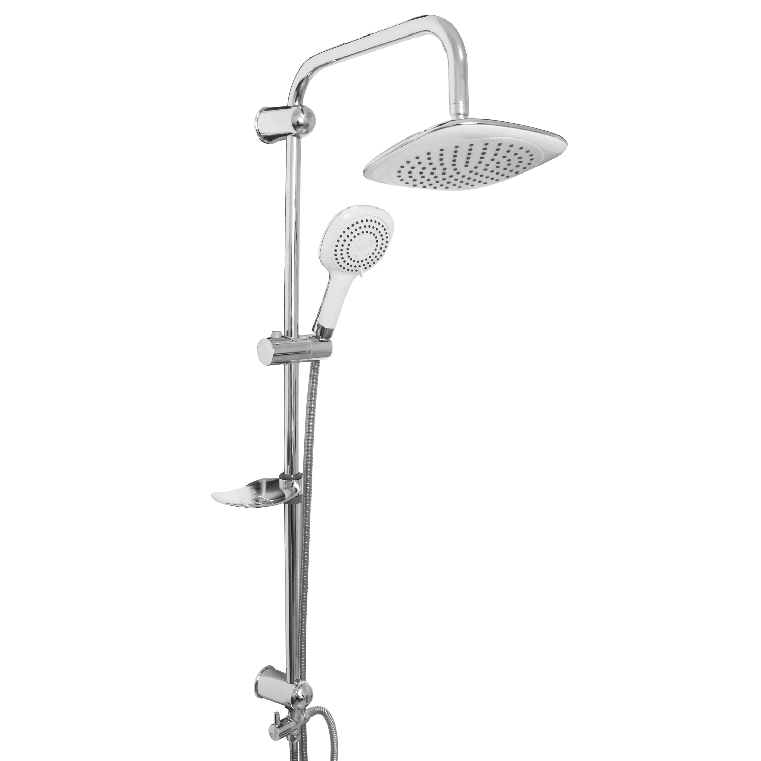 Shower 1 Set Paket Lengkap Wall Mounted Hand Shower Dengan Tiang Bahan