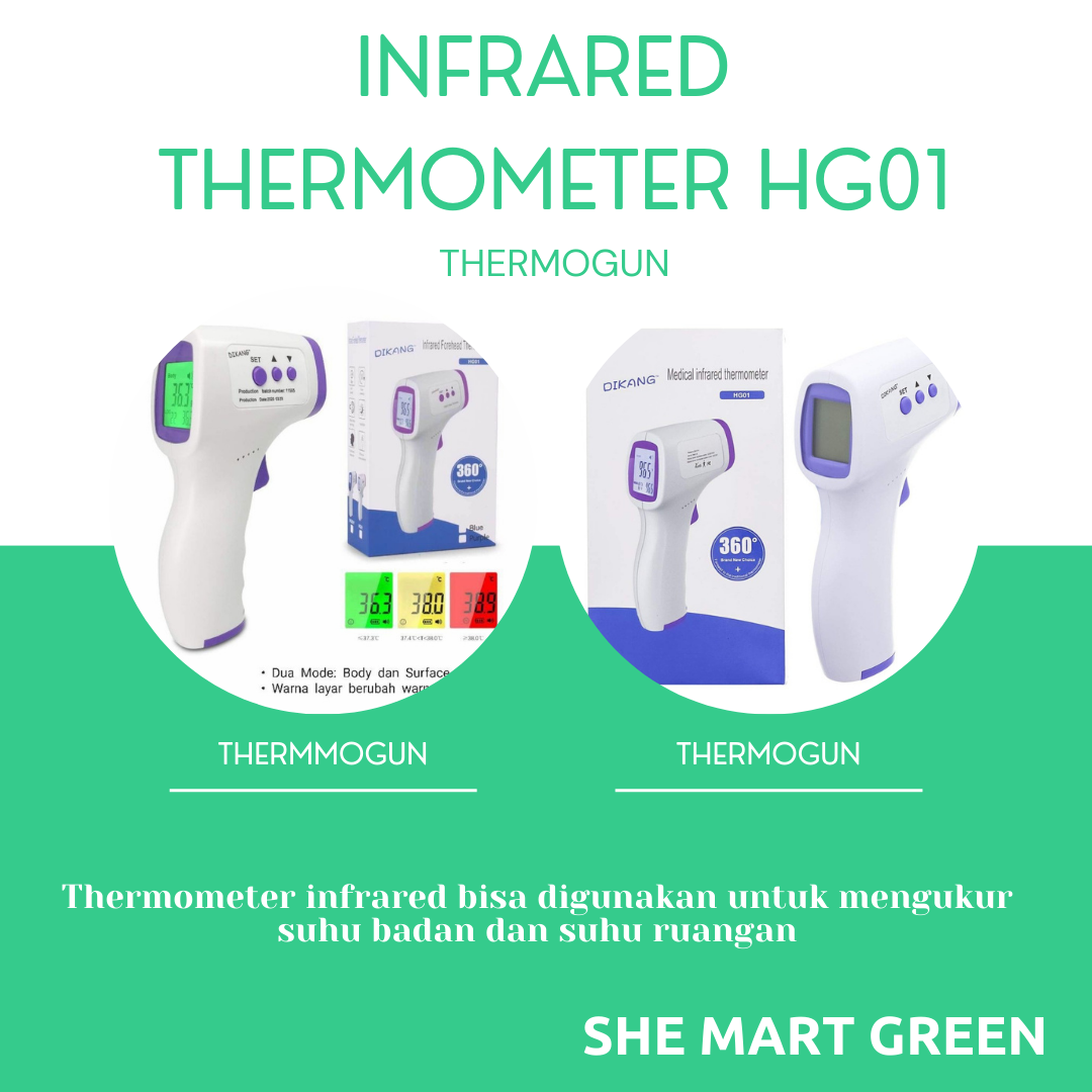 Thermometer Infrared Thermogun Dikang HG01 Lazada Indonesia