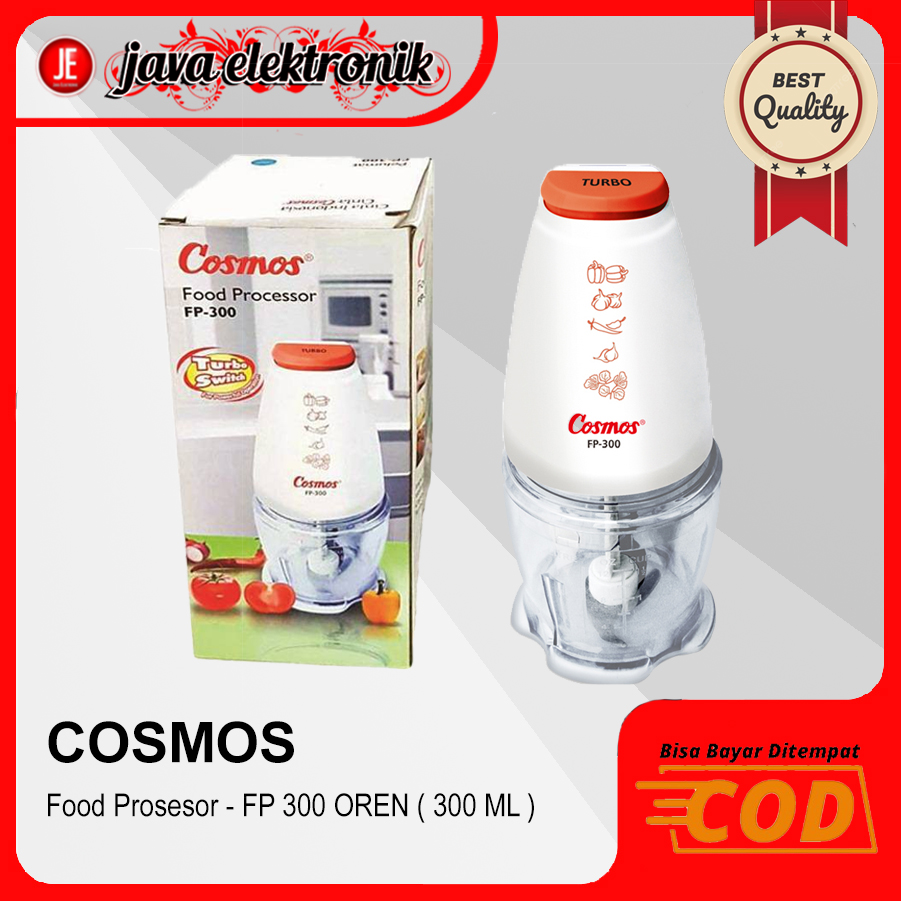 Cosmos Food Prosesor 300 Ml Fp300 Fp 300 Sesuai Warna