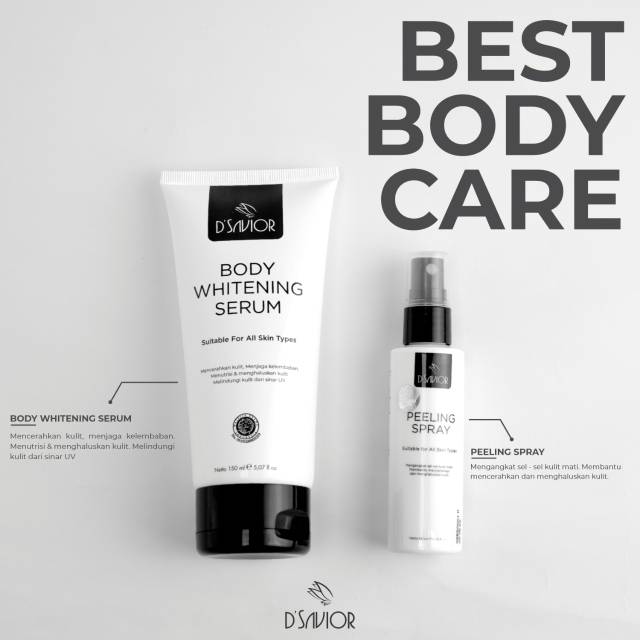 Dsavior - 1 Paket Dsavior Body Lotion dan Peeling Spray - Ampuh ...