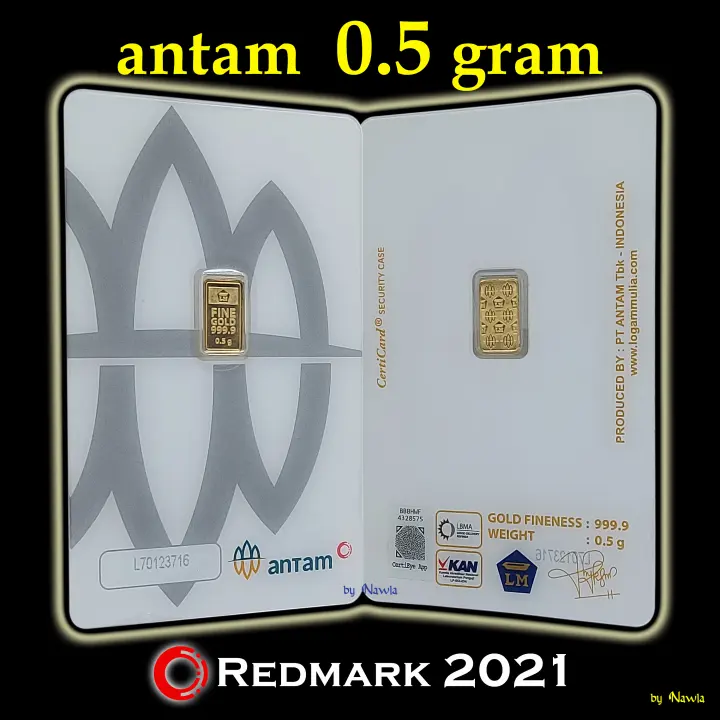 Emas Antam 0 5 Gram Logam Mulia 24 Karat Certieye Investasi Cerdas 0 5 Gr Lazada Indonesia Emas Antam 0 5 Gram Logam Mulia 24 Karat Certieye Investasi Cerdas 0 5 Gr Lazada Indonesia