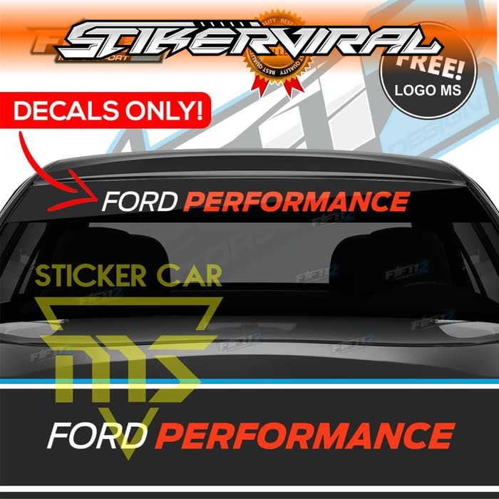 STIKER FORD STICKER FORD RANGER EVEREST FOCUS FIESTA ESCAPE KACA HIGHT ...