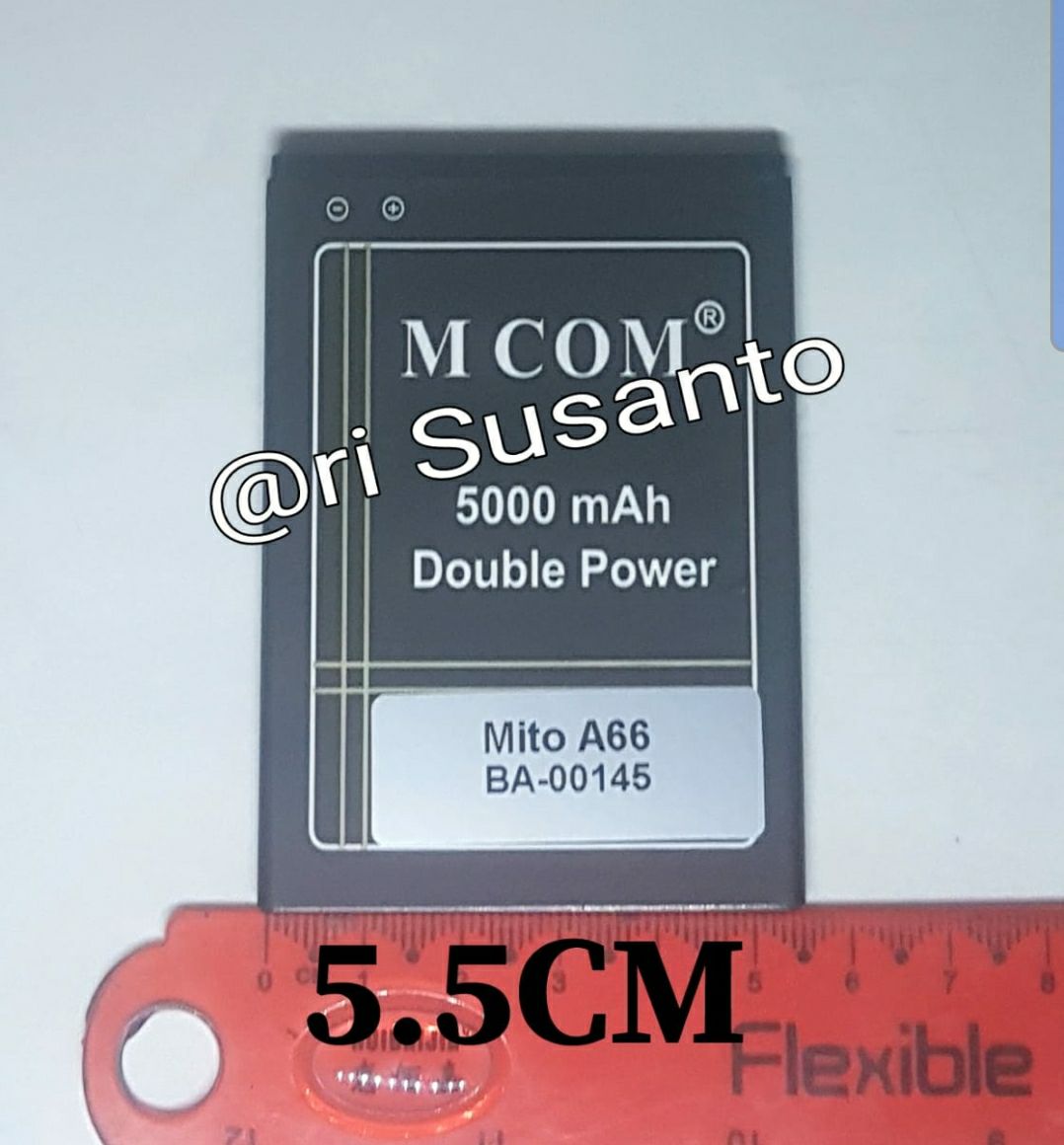 Baterai Mito S1 Mito A66 Ba 00145 Mcom Double Power Lazada Indonesia