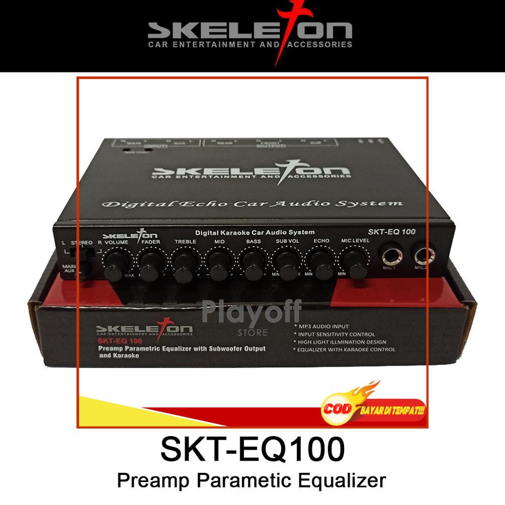 Preamp Parametric Equalizer Karaoke Mobil SKTEQ100 Lazada Indonesia
