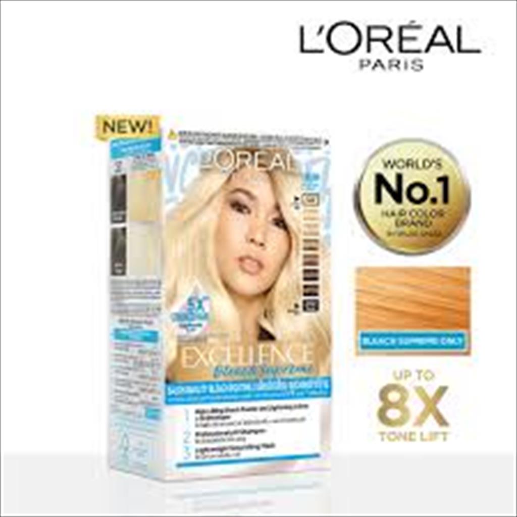 L`Oreal / Loreal Paris Excellence Bleach Hair colour / pewarna rambut / decolouring Lazada
