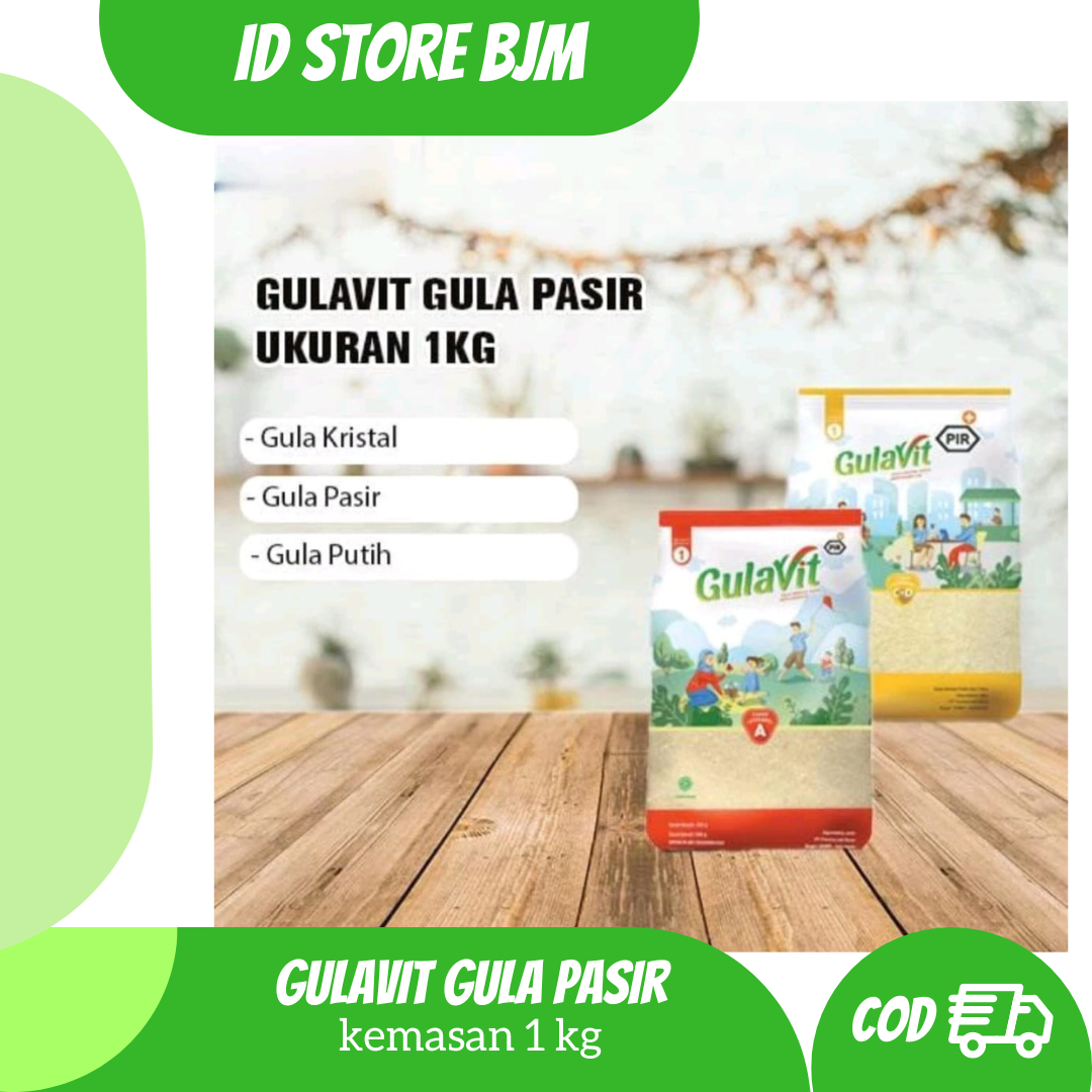 Dari Banjarmasin Gula Pasir Gulavit 1 kg | Lazada Indonesia
