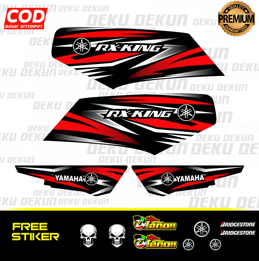 Stiker Striping Rx King Sudah Potongan Stiker Rx King Variasi Tahan
