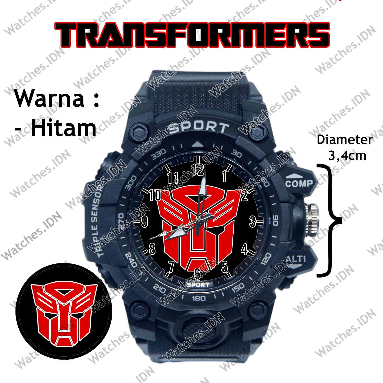 Kids on sale transformer watch