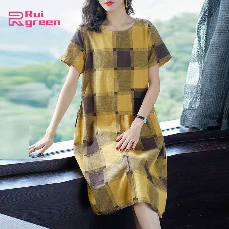 >> BÁO GIÁ VÁY LIỀN ĐUÔI CÁ MÃ IVDD2005 THIẾT KẾ TAY BỒNG NGẮN TRÊN GỐI HỌA TIẾT CỖ XE SANG TRỌNG MÀU ĐỎ CAM, ĐÍNH HOA HANDME | Shopee Lazada Sendo Tiki mới nhất 70 Váy nữ mùa hè in họa tiết kẻ sọc tay ngắn cổ tròn eo cao váy thiết kế giản dị thích hợp mặc hàng ngày hoặc đi nghỉ mát - INTL