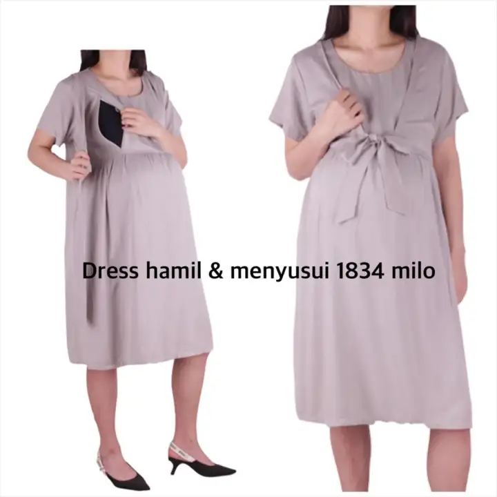 Baju Hamil Dress 1834 Lazada Indonesia