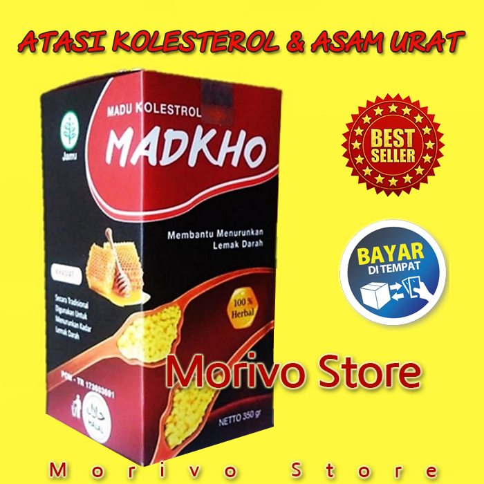 MADKHO MADU KOLESTEROL DAN ASAM URAT ORIGINAL HERBAL TERBUKTI AMPUH 350GR