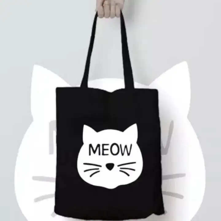 Kays-Meow- Tote bag kucing/tote bag 