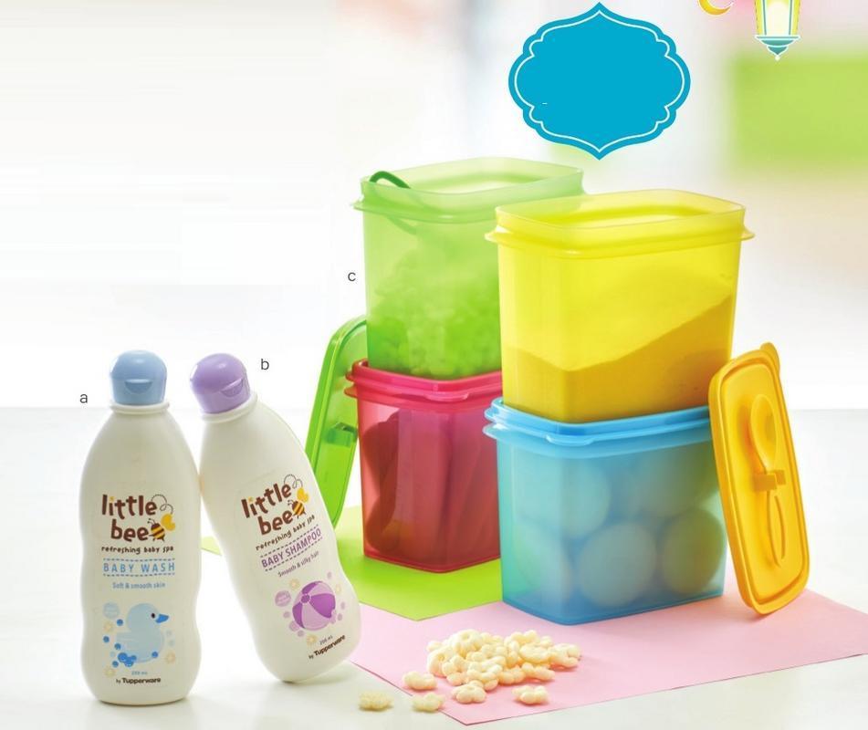 tupperware Four Season Saver 1 set - free little bee 2pcs