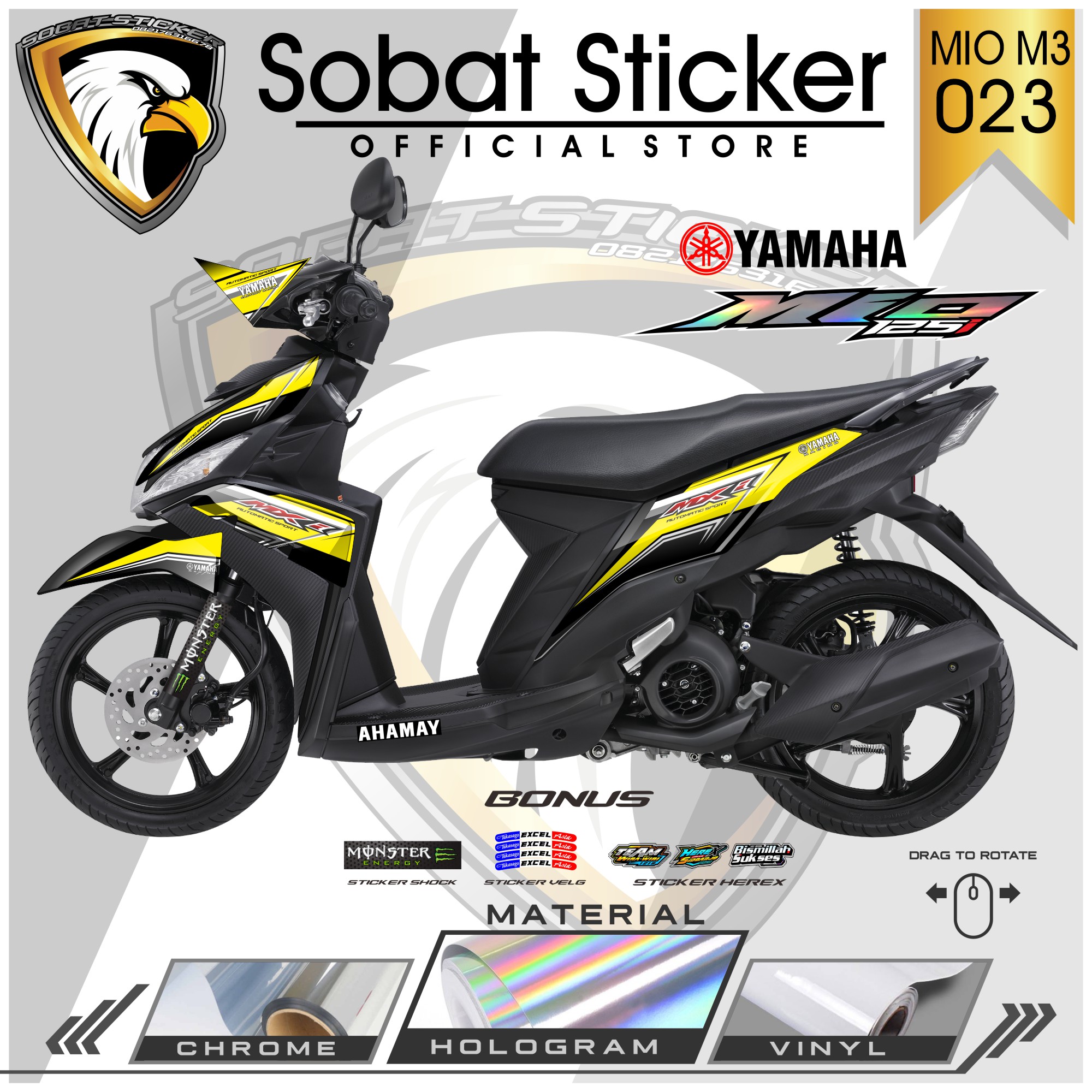 Jual Striping Mio M3 125 Terbaru Terlengkap Lazada