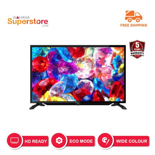 SHARP LED TV 32 Inch HD - 2T-C32BA1i - Hitam