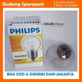 Bohlam Lampu Pijar Softone Philips 25w Warna Kuning Shopee Indonesia